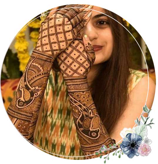 Indian Style Mehndi